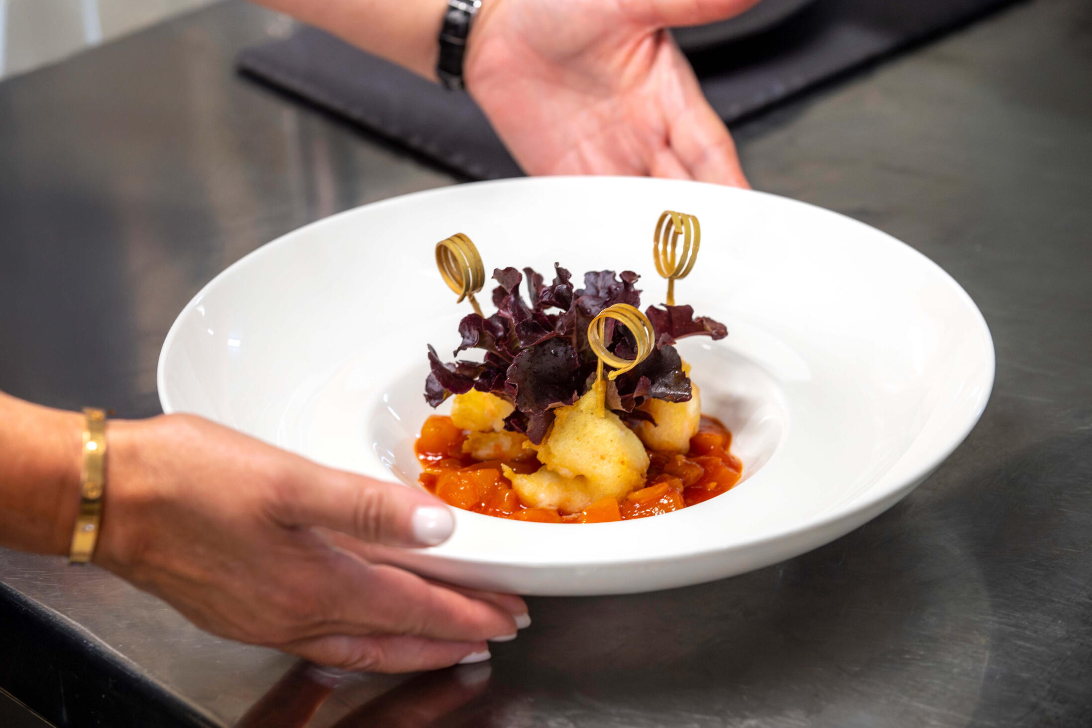 assiette du restaurant