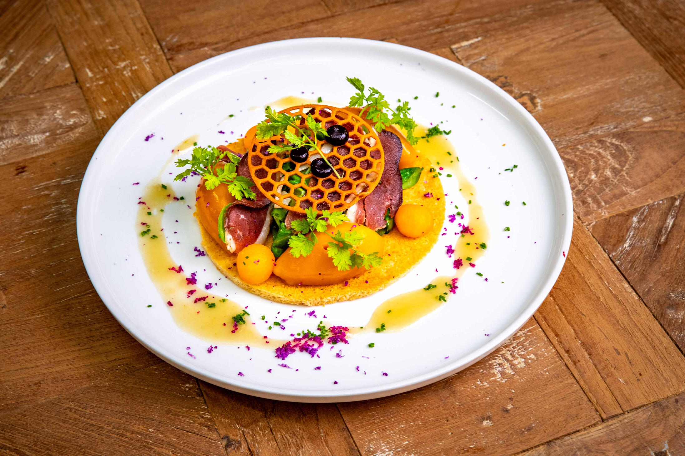 assiette du restaurant